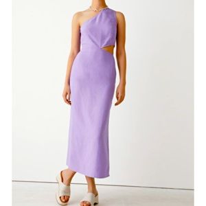 One-Shoulder Midi Dress from & Other Stories